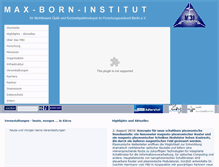 Tablet Screenshot of mbi-berlin.de